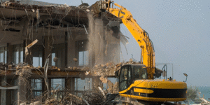 تخریب ساختمان شهر قدس